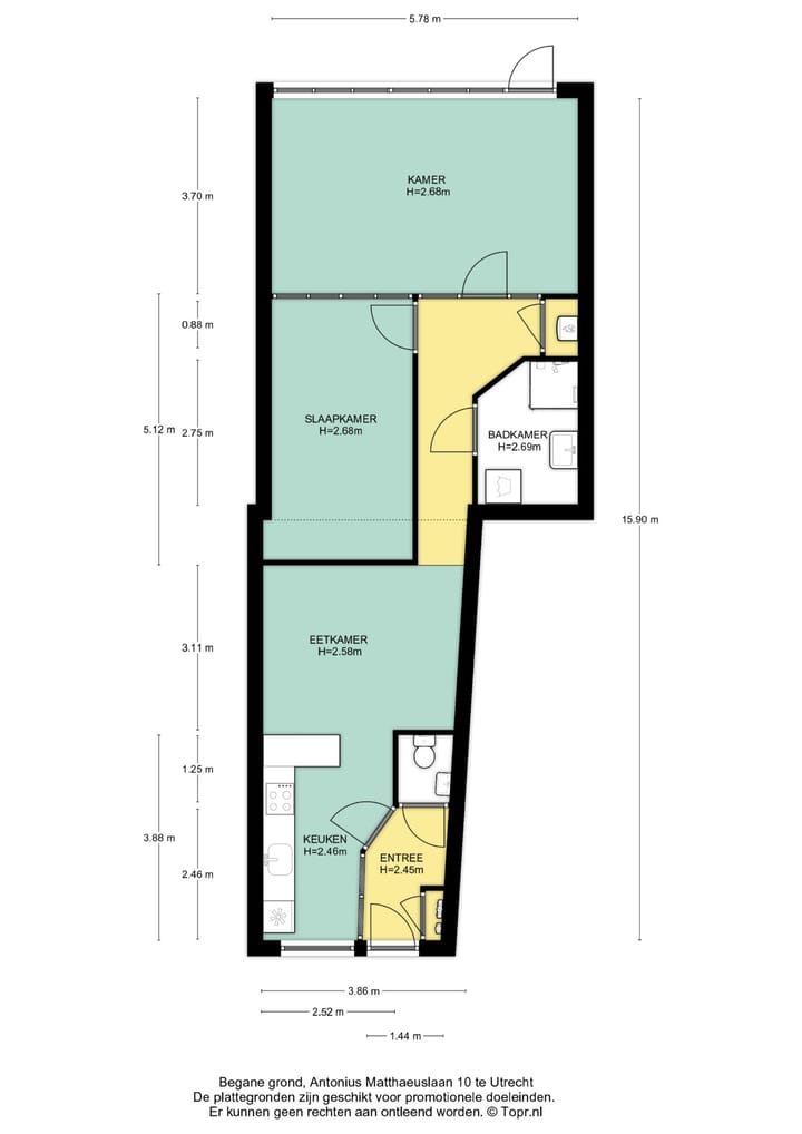 Foto 25 van Antonius Matthaeuslaan 10