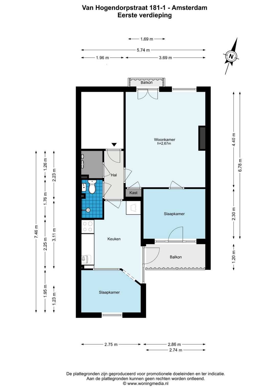 Foto 31 van Van Hogendorpstraat 181-2