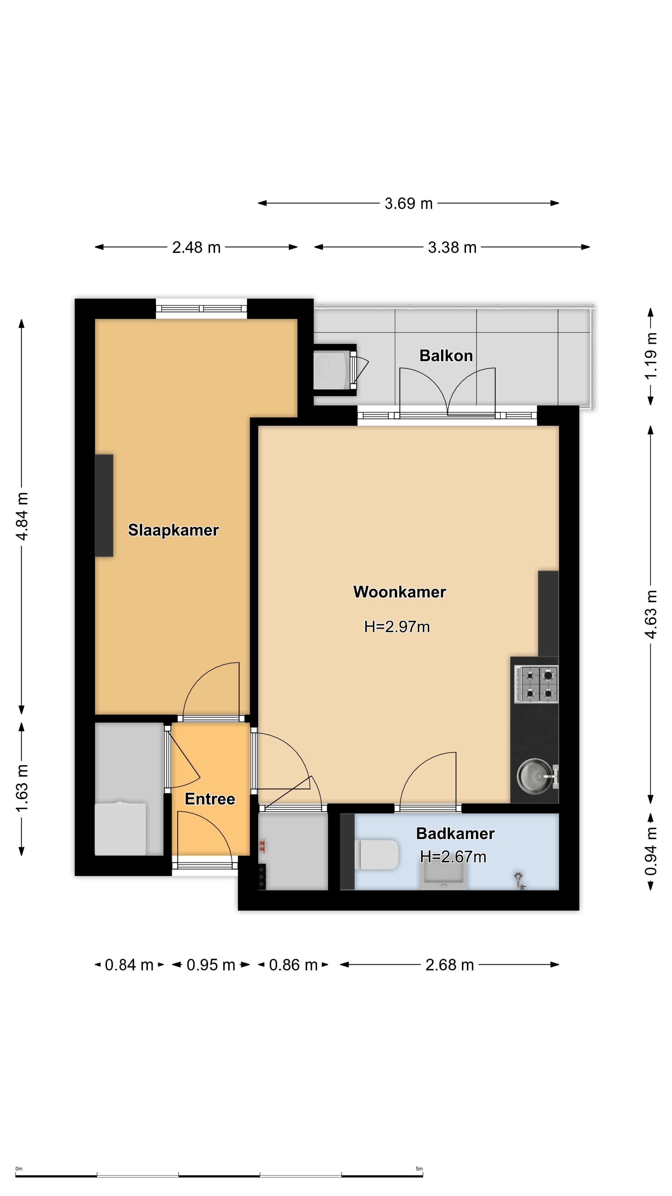 Foto 21 van Pretoriusstraat 19-C