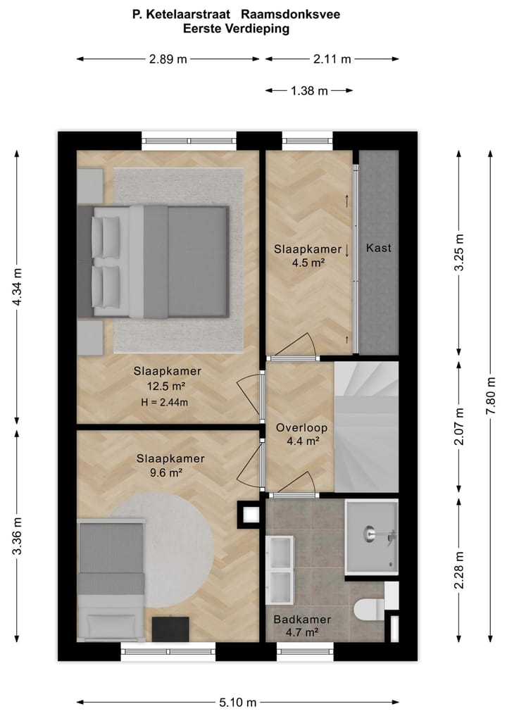 Foto 50 van P. Ketelaarstraat 8