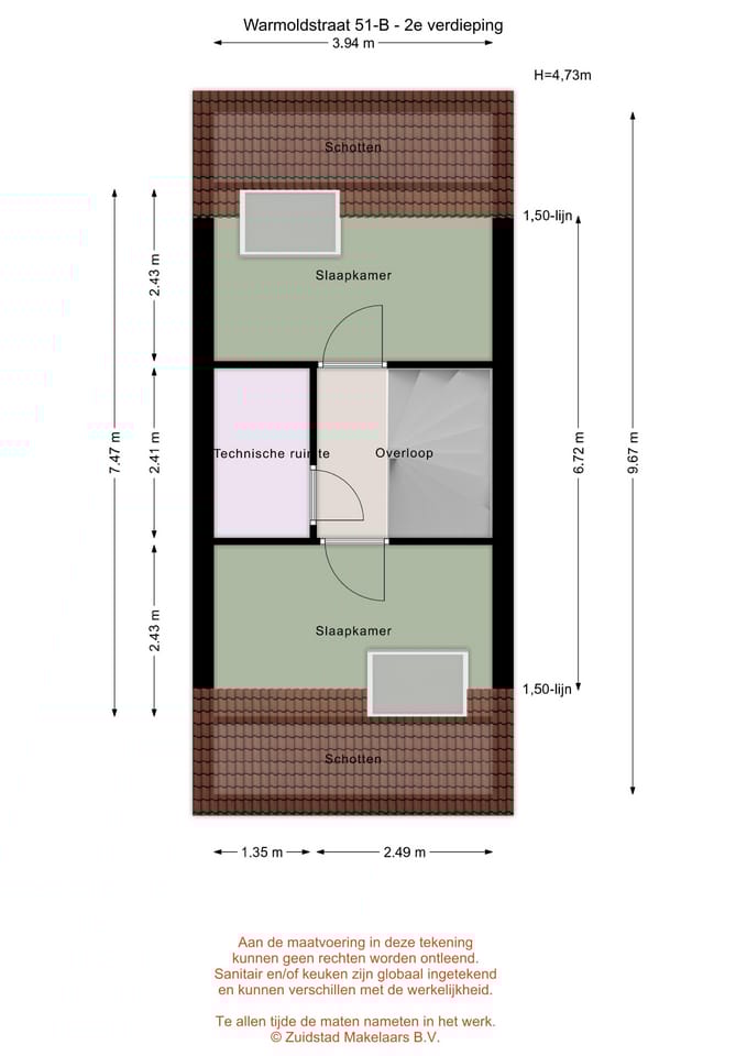 Foto 38 van Warmoldstraat 51-B