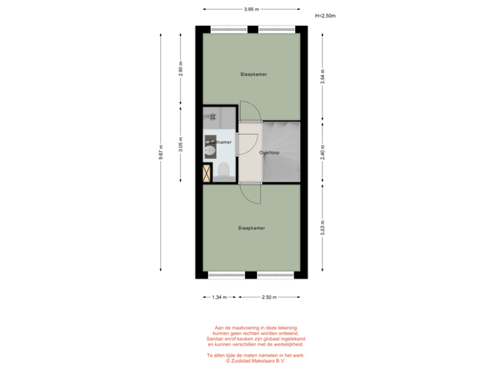 Warmoldstraat 51-B - 1e verdieping