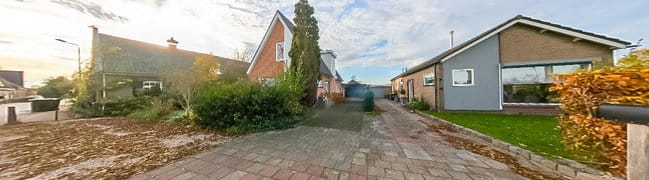 Vooraanzicht van de woning