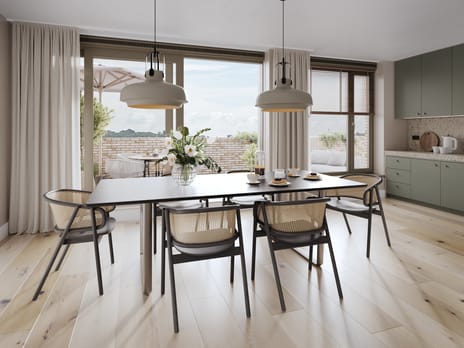 Foto van 4-kamer appartement Portiekflat