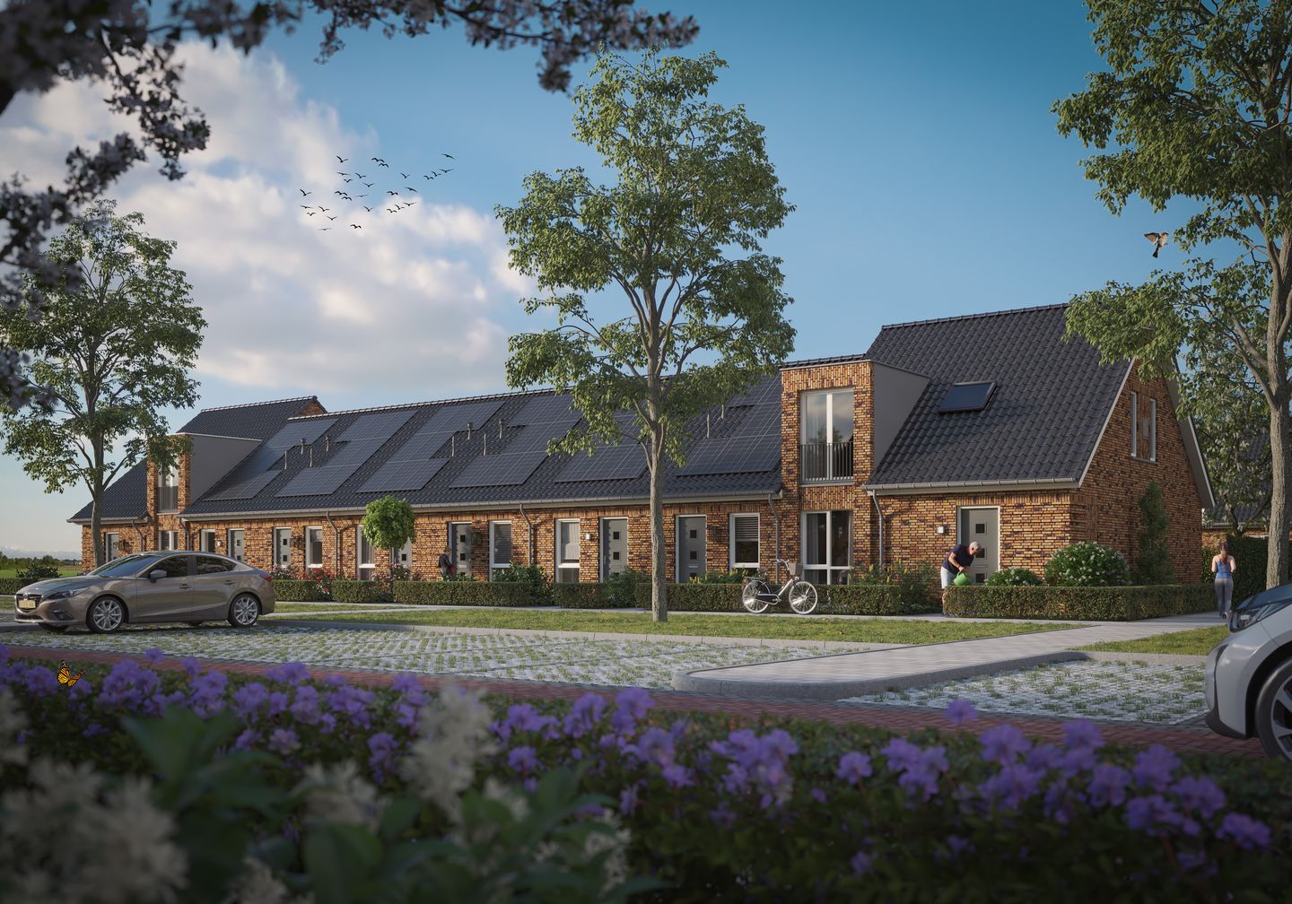 Foto 1 van Rijwoningen (Bouwnr. 021)