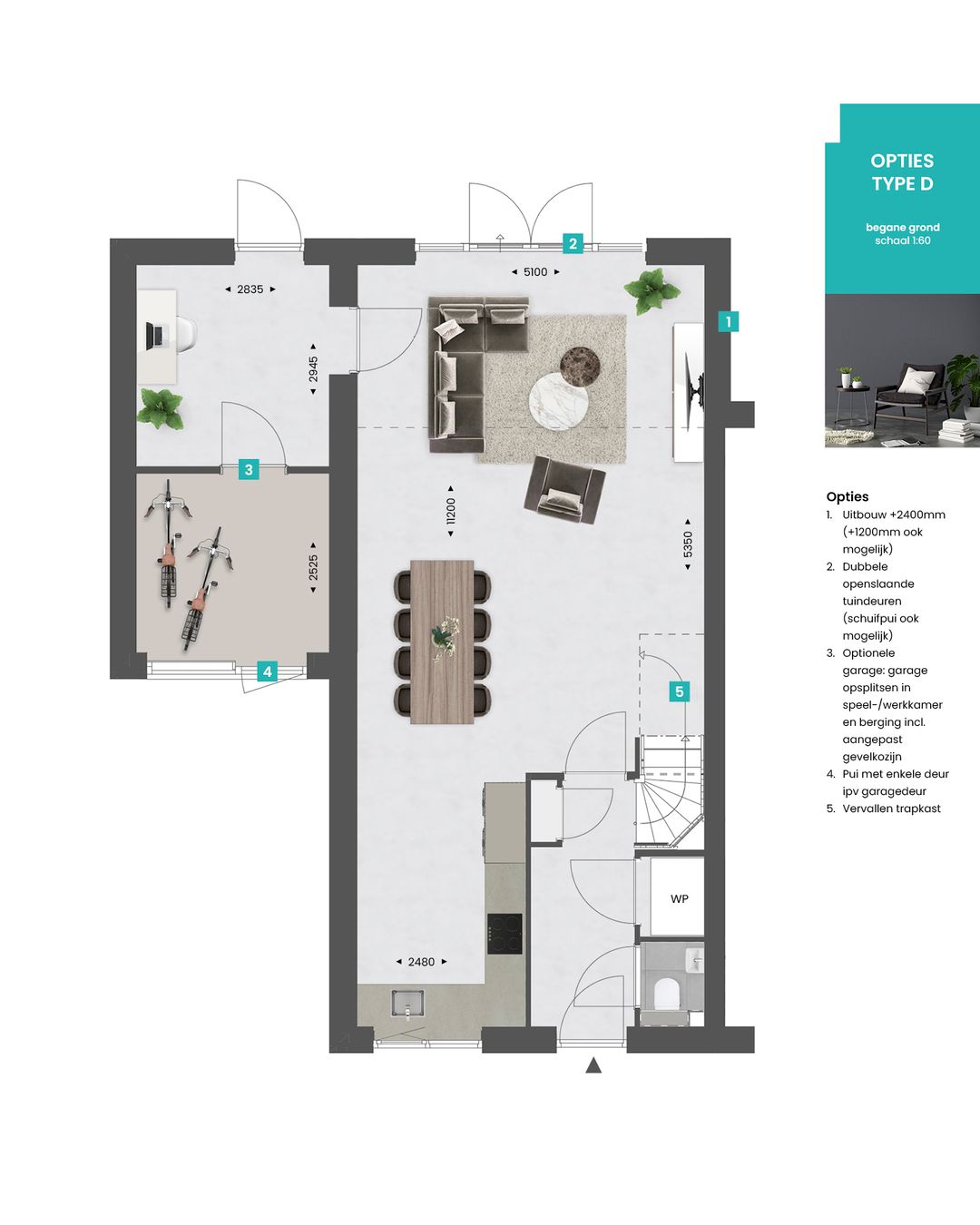 Foto 11 van Hoekwoningen (Bouwnr. 023)