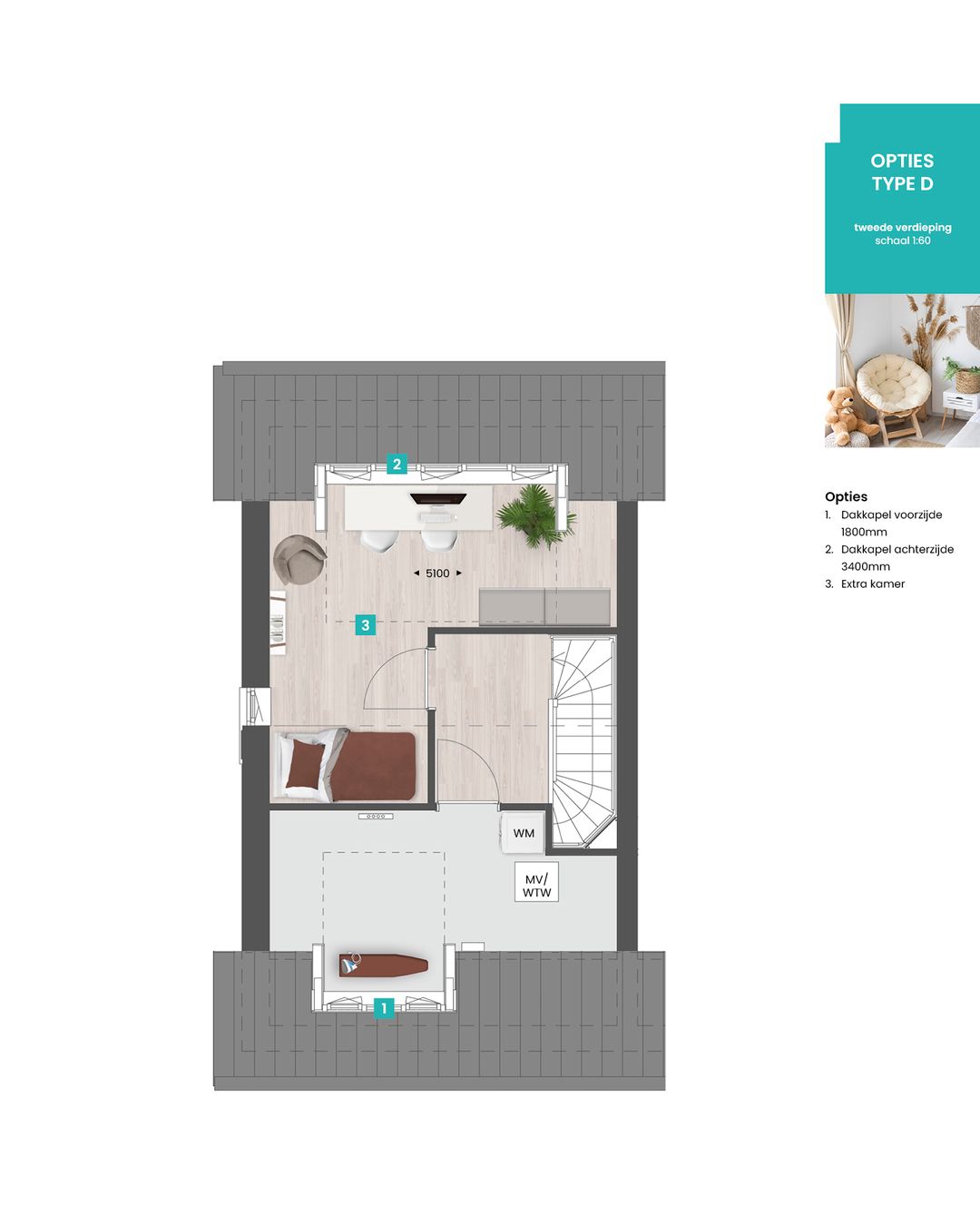 Foto 13 van Hoekwoningen (Bouwnr. 023)