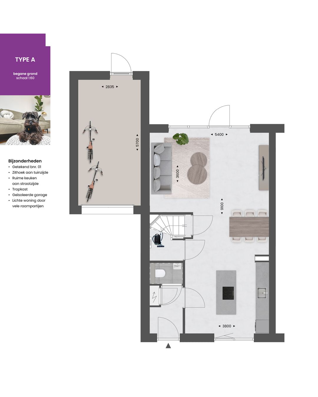 Foto 7 van Tweekappers (Bouwnr. 004)