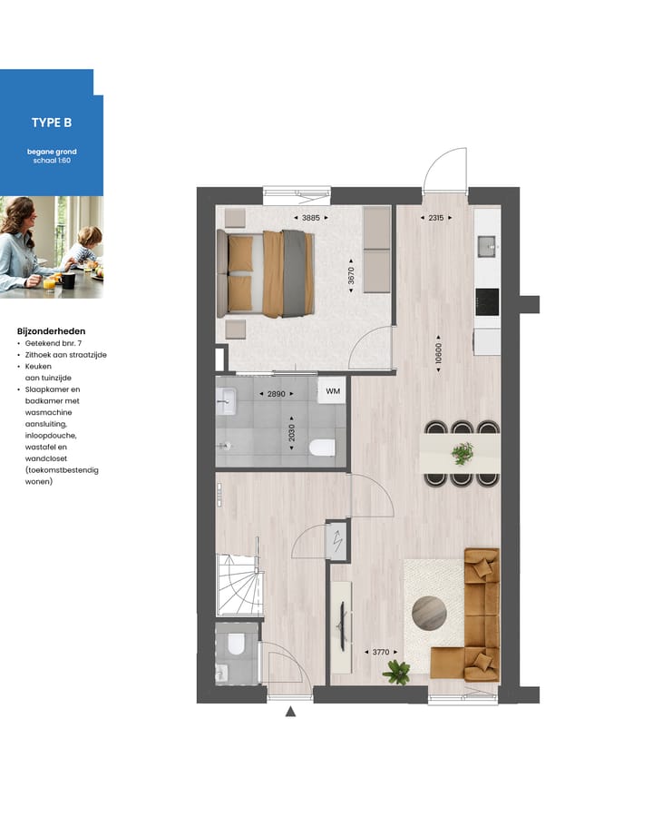 Foto 4 van Levensloopbestendige hoekwoningen (Bouwnr. 014)