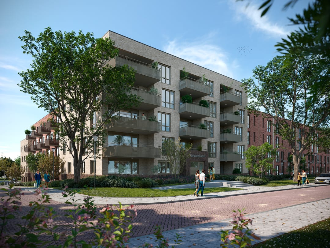 Foto 1 van 3-kamer appartement (Bouwnr. 61)