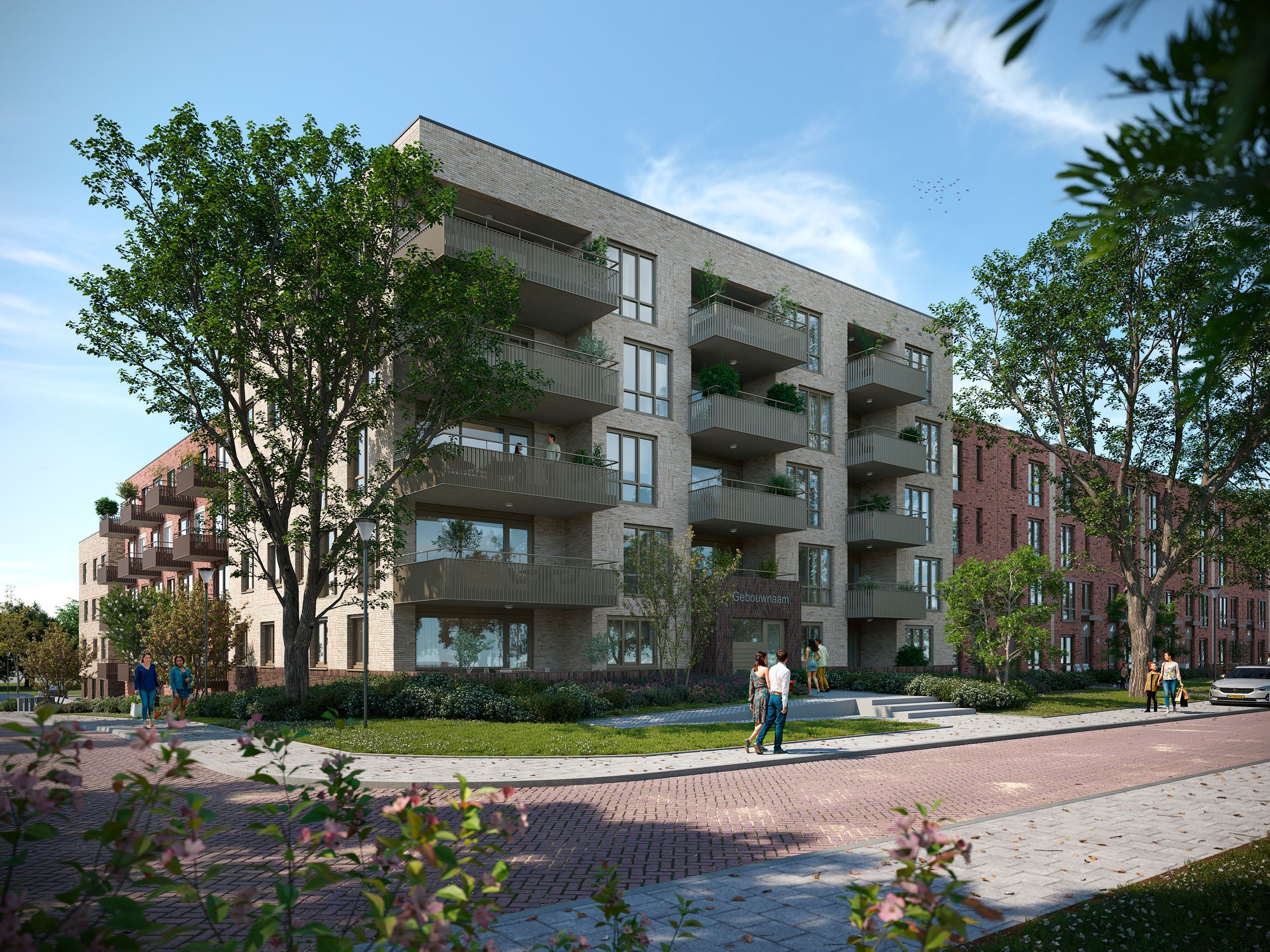 Foto 3 van 3-kamer appartement (Bouwnr. 125)