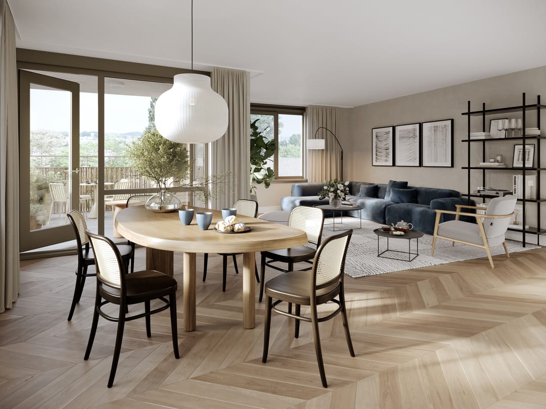 Foto 1 van 4-kamer appartement (Bouwnr. 80)