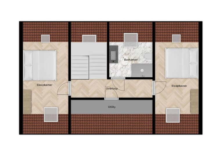 Foto 3 van St. Odolphisteeg 1-E