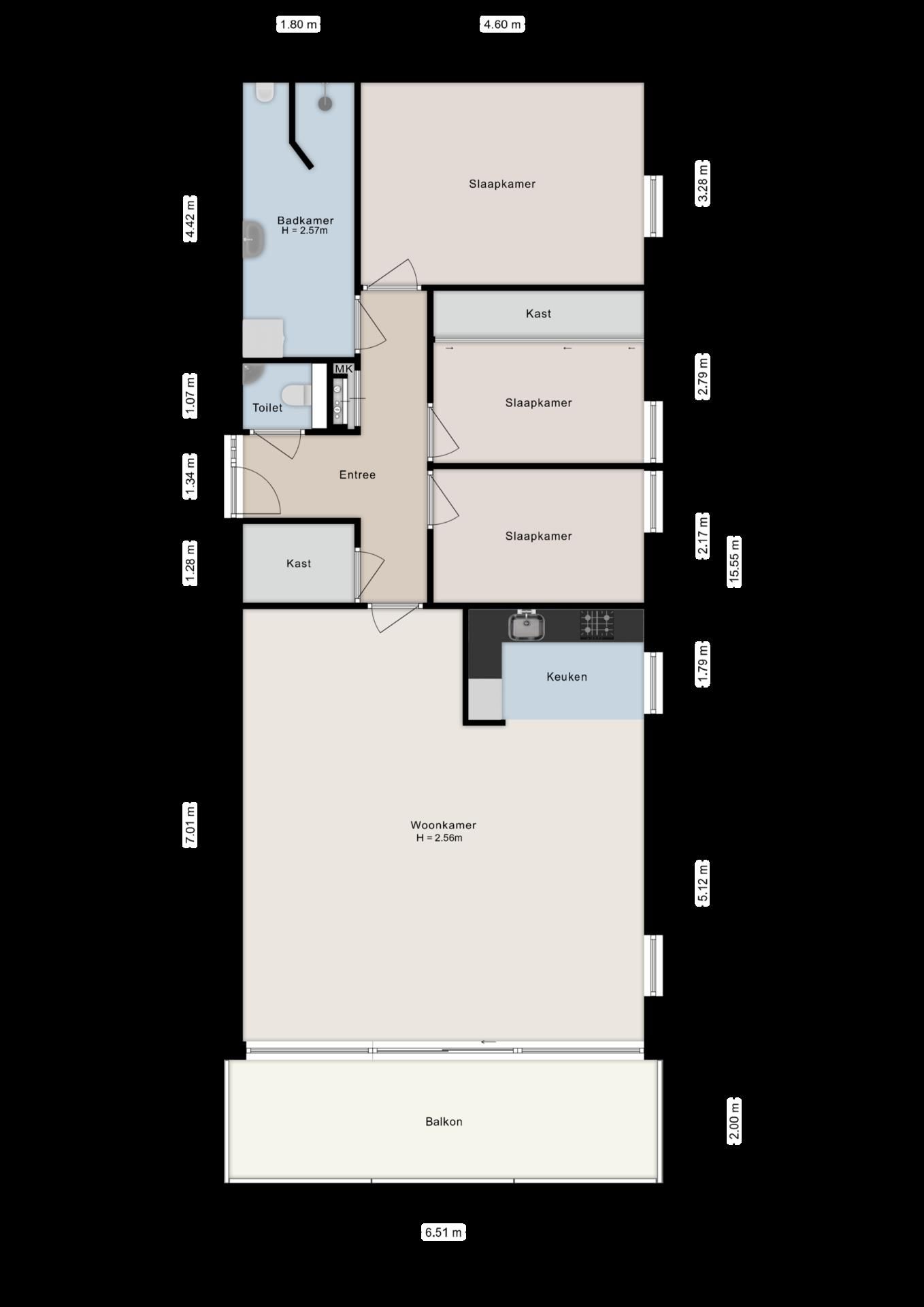 Foto 39 van Dalvoordeweg 3-04