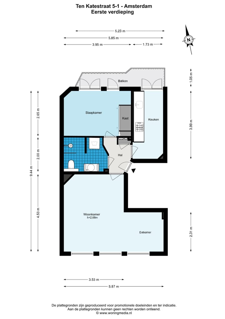 Foto 29 van Ten Katestraat 5-1