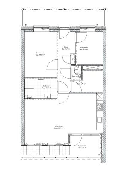 Foto 19 van De Kota Baroestraat 25
