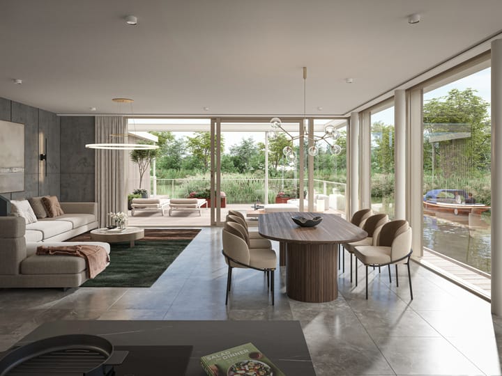 Foto van Watervilla Superior 2-onder-1-kapwoning