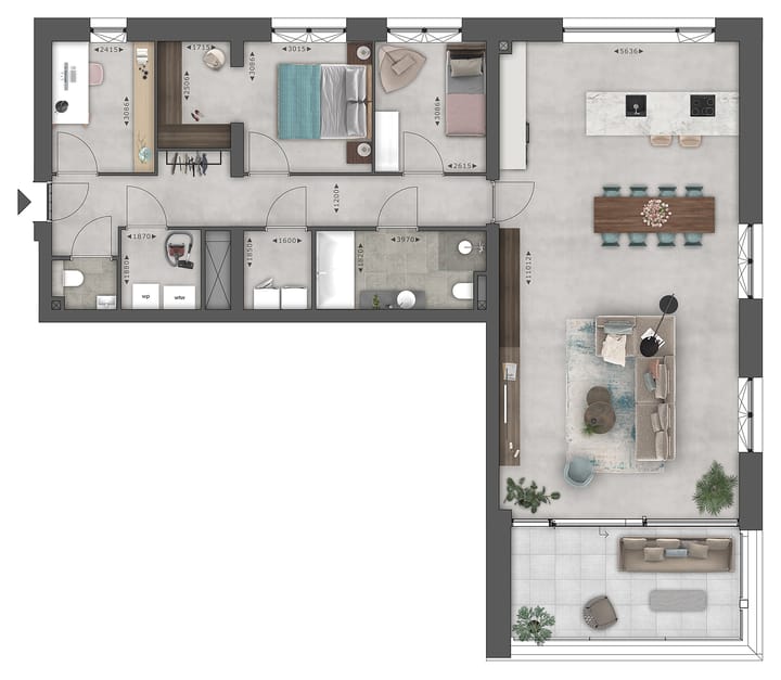 Foto 12 van Plas - Bouwnummer 008 (Bouwnr. 008)