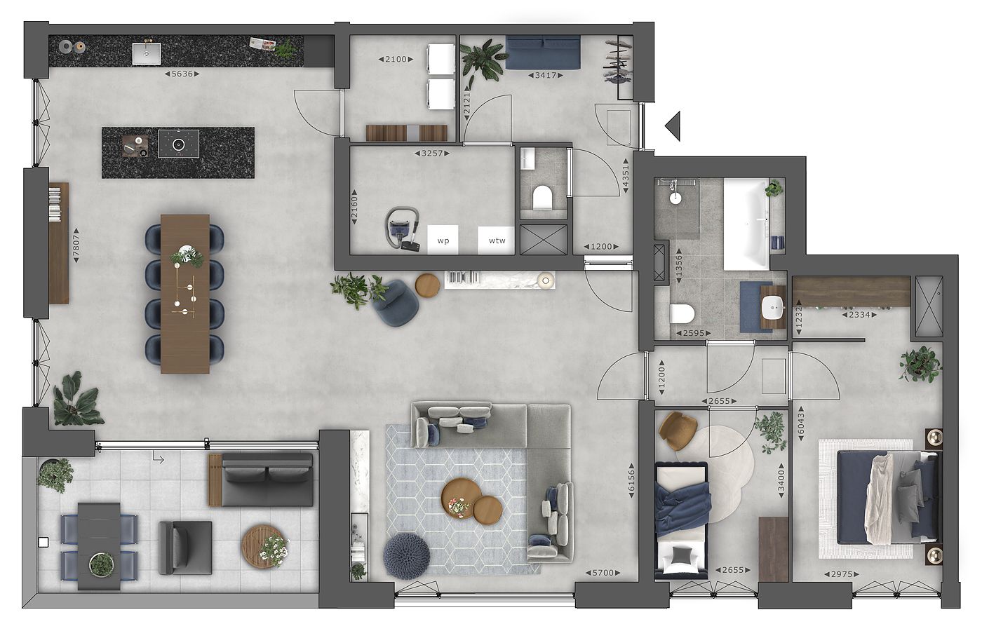 Foto 12 van Plas - Bouwnummer 011 (Bouwnr. 011)