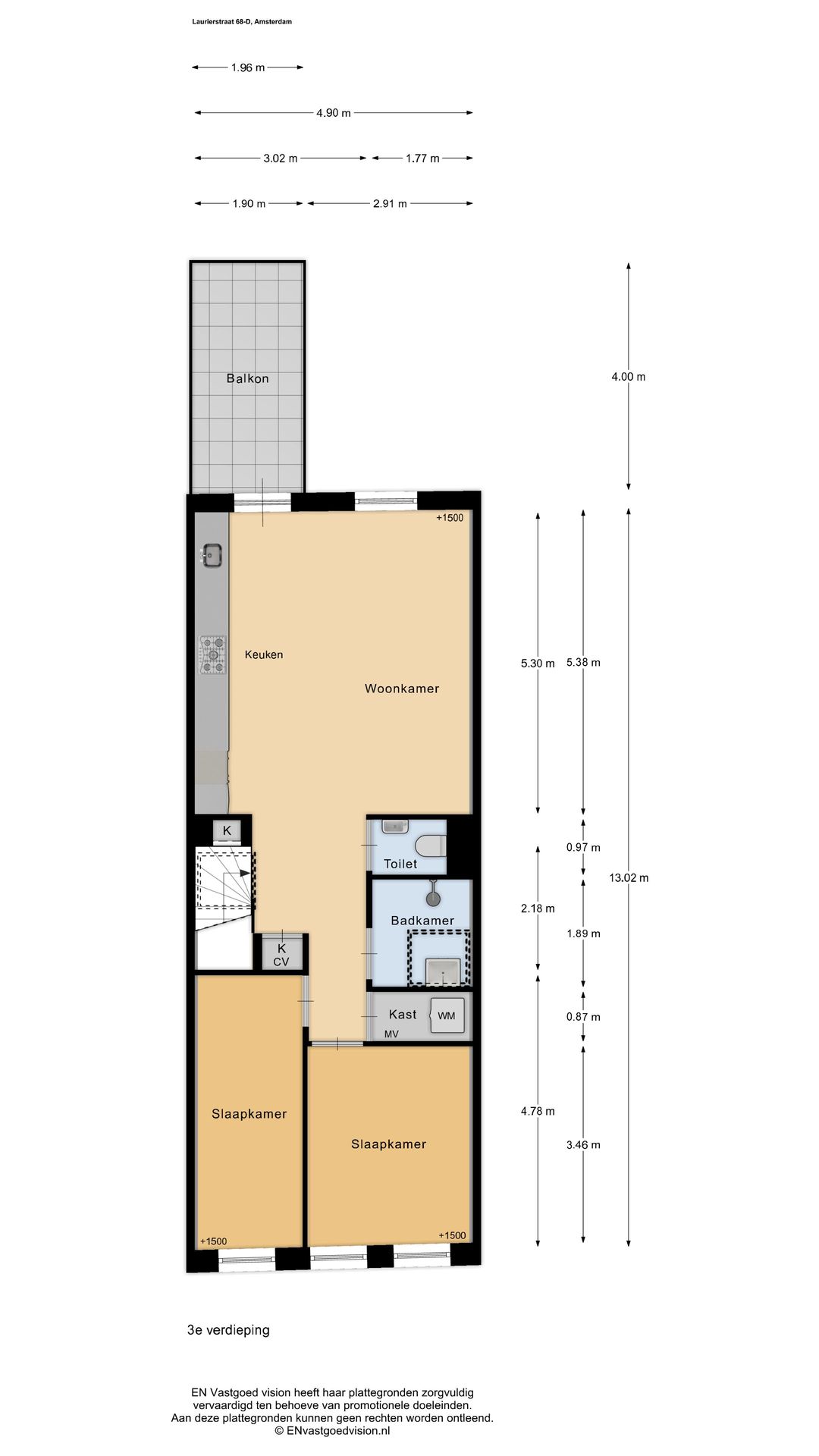 Foto 32 van Laurierstraat 68-D