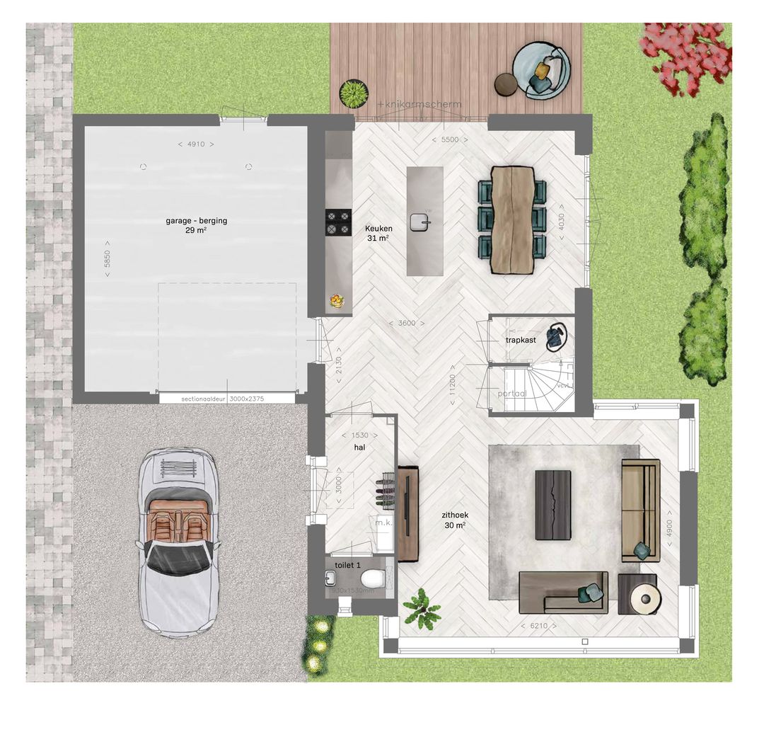 Foto 2 van KV1s-vrijstaand (Bouwnr. 288)