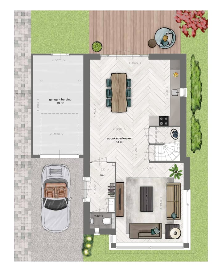 Foto 2 van KV1s-vrijstaand (Bouwnr. 293)