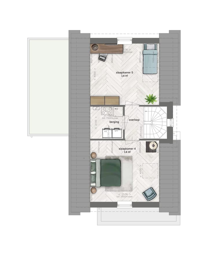 Foto 4 van KV1s-vrijstaand (Bouwnr. 293)