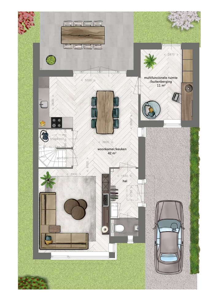 Foto 2 van KV4-2^1 | langskap (Bouwnr. 289)