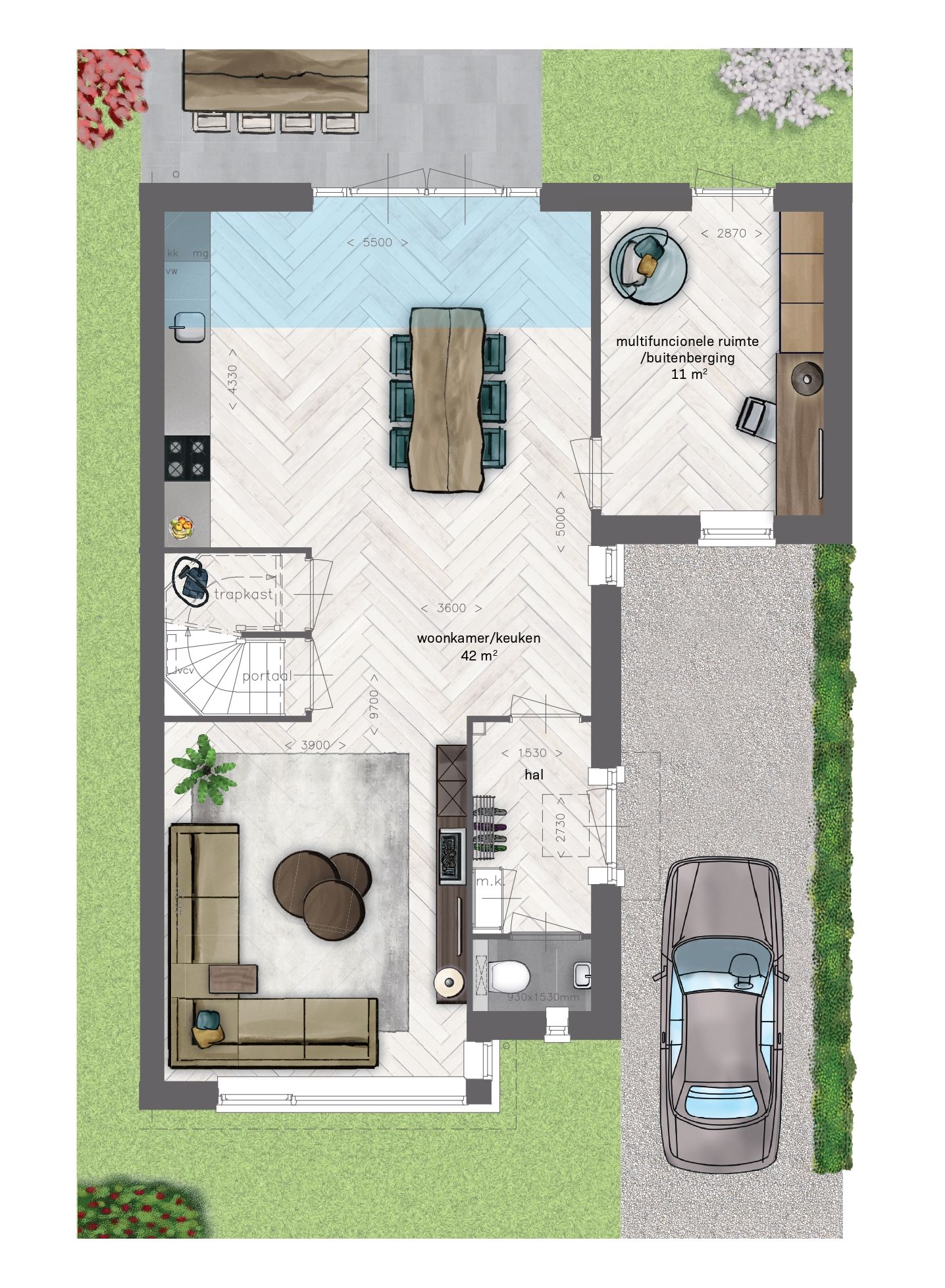 Foto 5 van KV4(s)-2^1 | langskap (Bouwnr. 298)