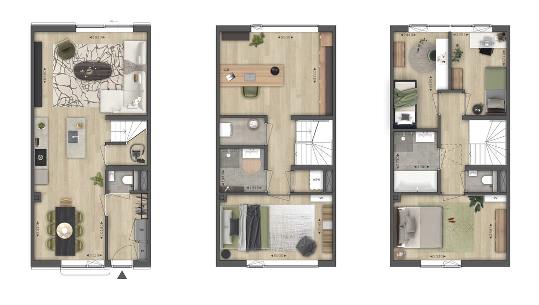 Foto 13 van Stadswoning (Bouwnr. 177)