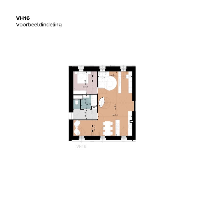 Photo 8 of VH (Bouwnr. 16)