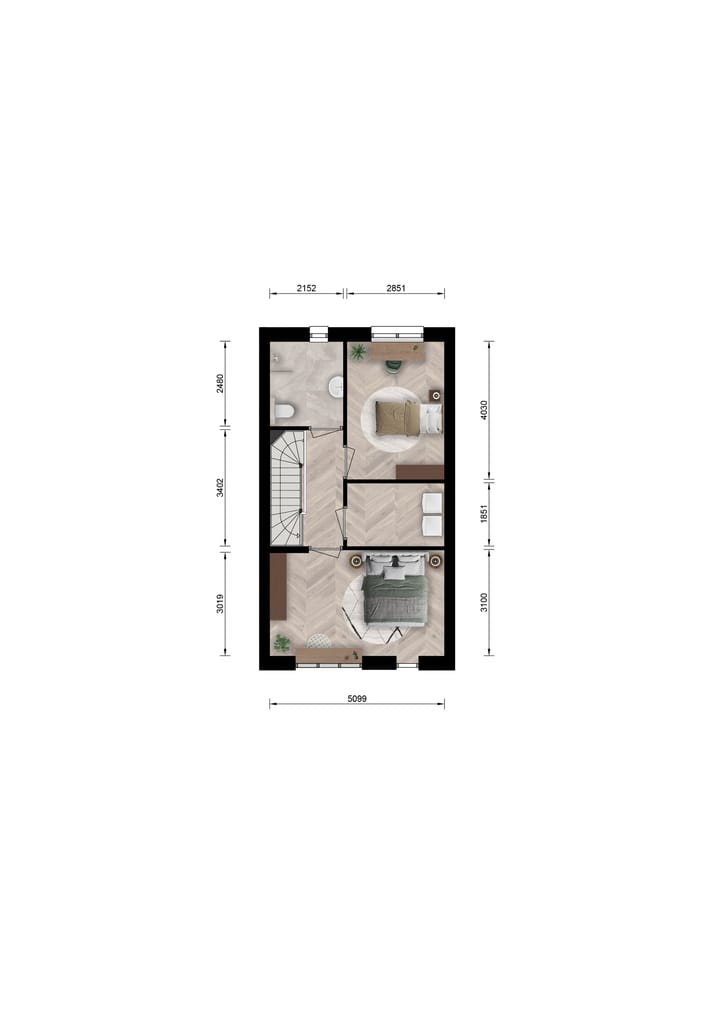 Foto 8 van Herenhuis (Bouwnr. 74)