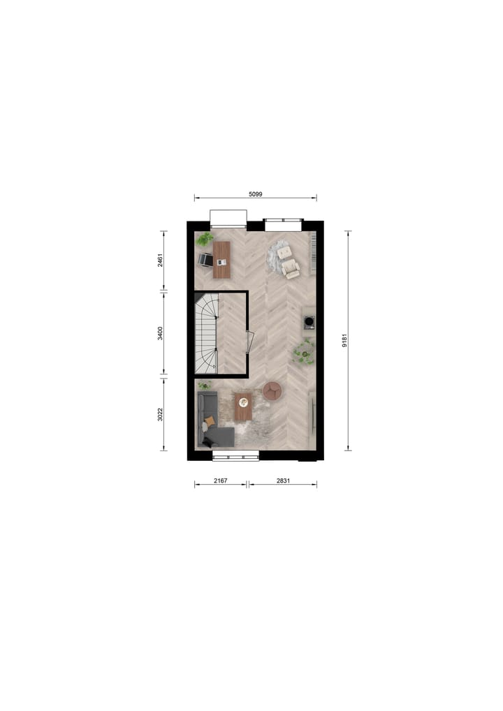 Foto 6 van Herenhuis (Bouwnr. 77)