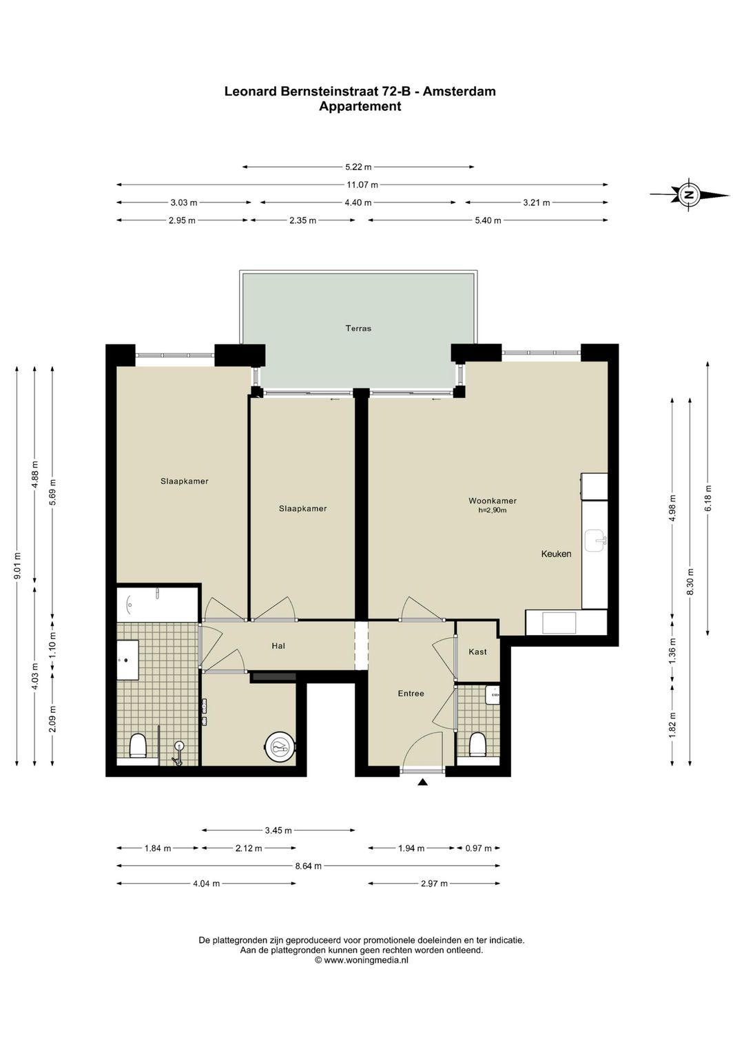 Photo 41 of Leonard Bernsteinstraat 72-B