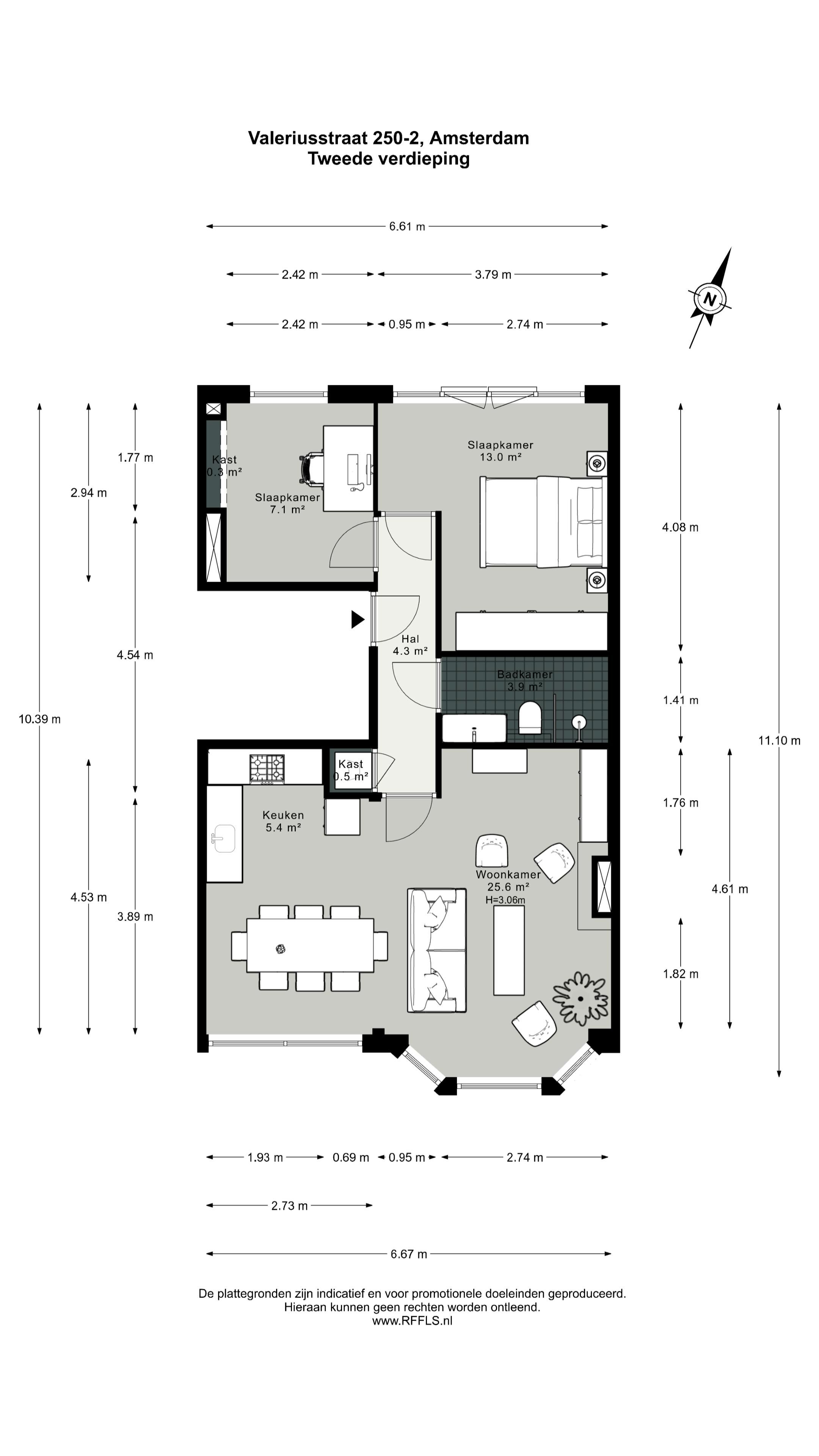 Foto 33 van Valeriusstraat 250-2