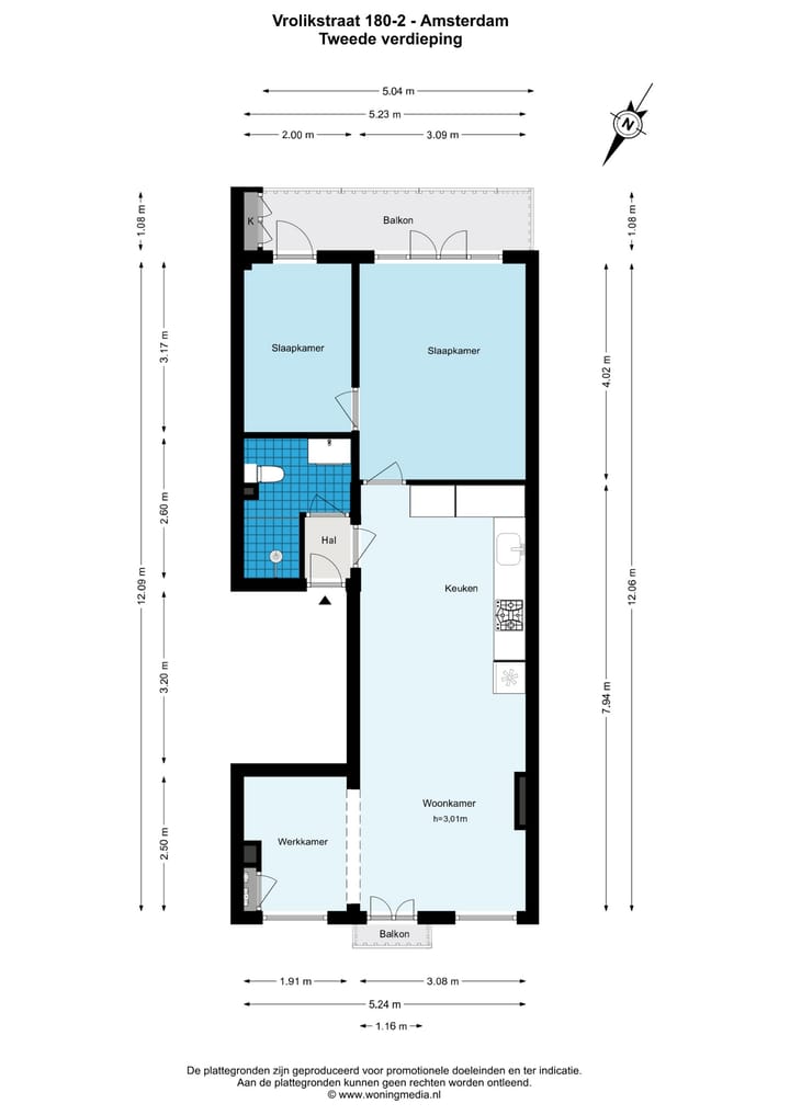 Foto 31 van Vrolikstraat 180-2