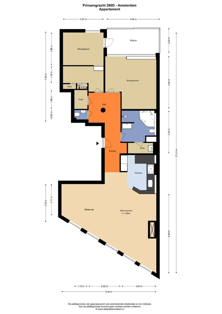 Foto 30 van Prinsengracht 286-D