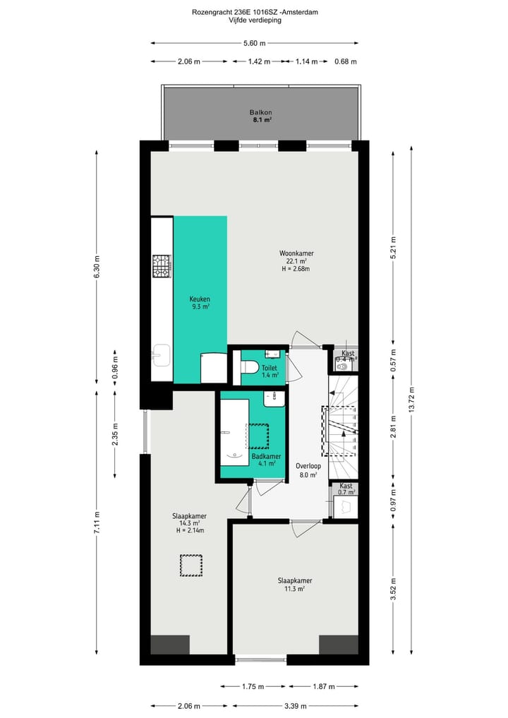 Foto 31 van Rozengracht 236-E