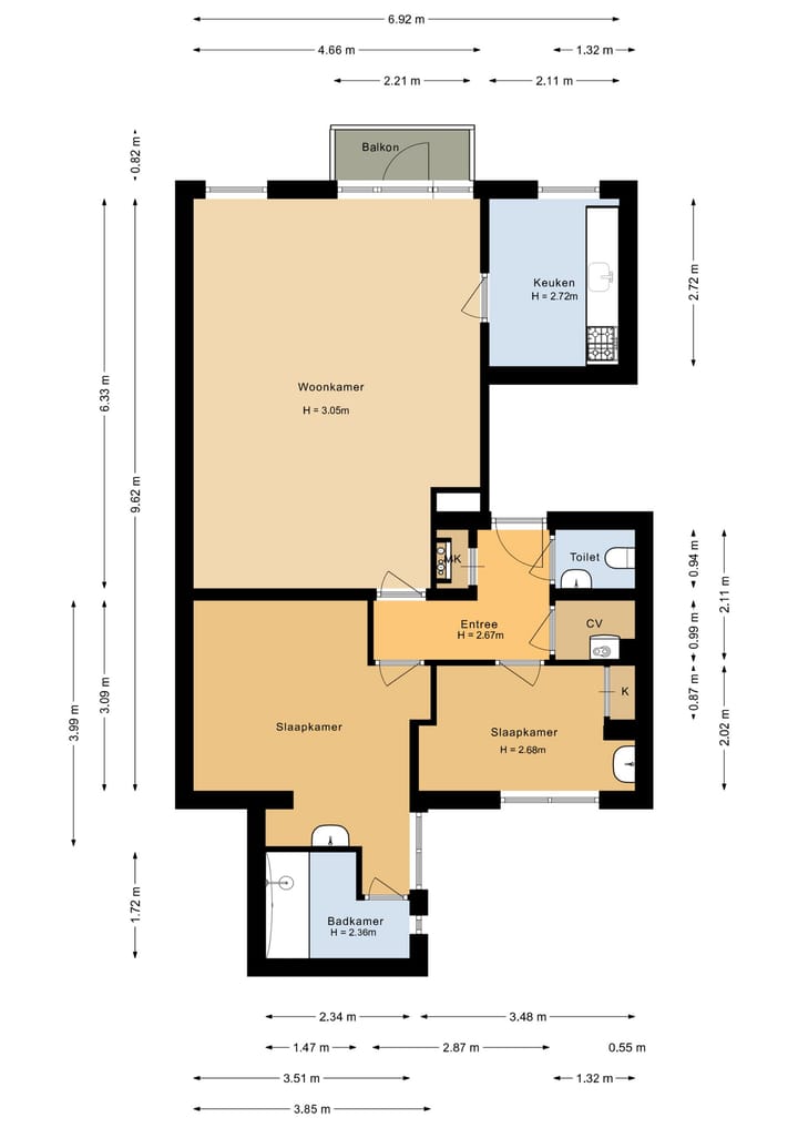 Photo 21 of Goltziusstraat 14-A