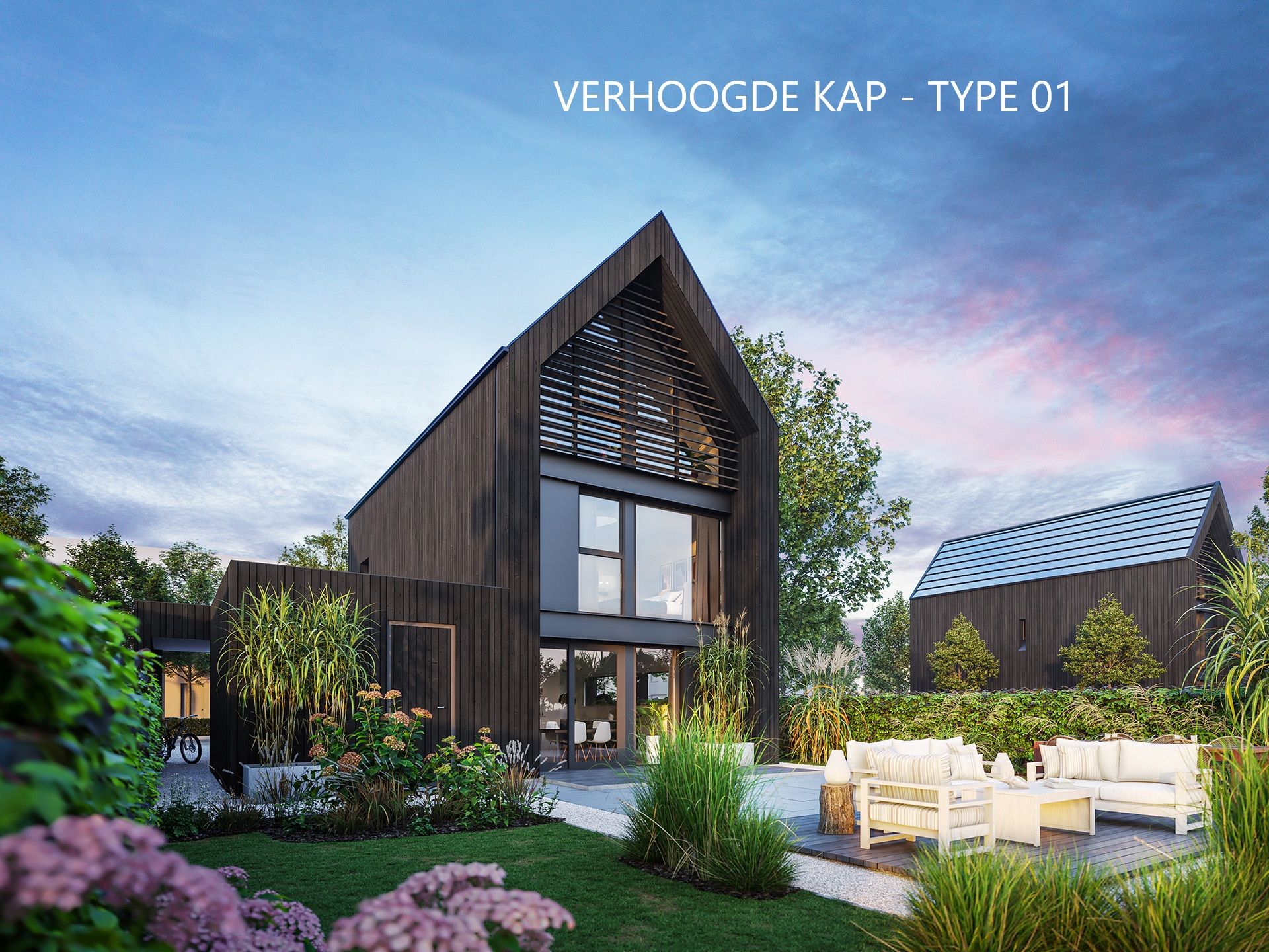 Image of 4 vrijstaande woningen - woonwijk Kortenoord