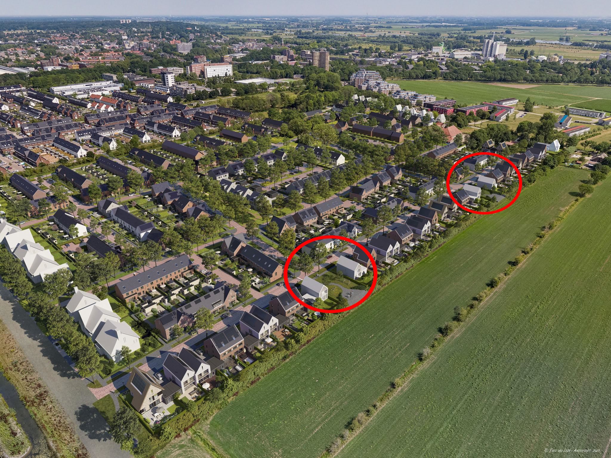 Foto 11 van 4 vrijstaande woningen - woonwijk Kortenoord