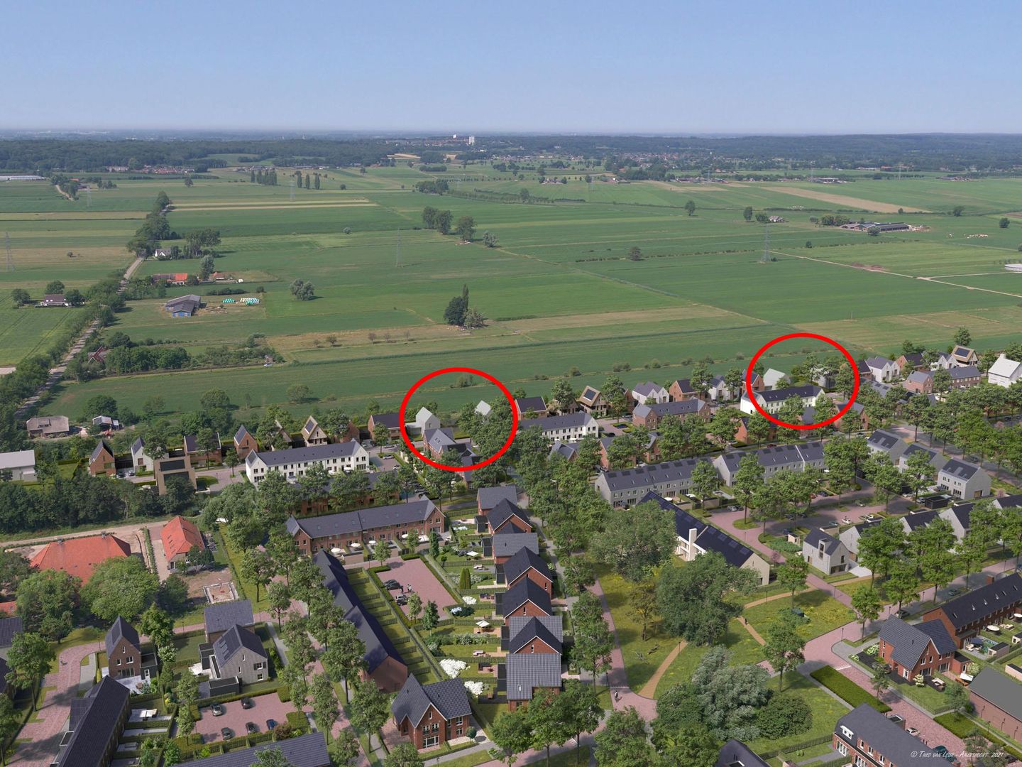 Photo 12 of 4 vrijstaande woningen - woonwijk Kortenoord