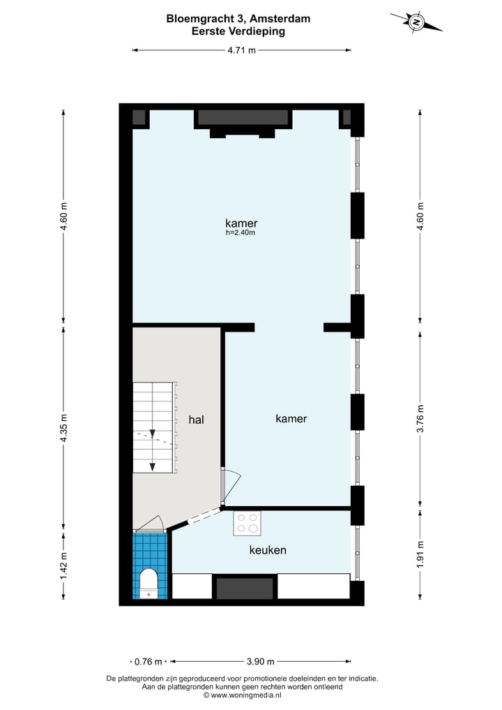 Foto 27 van Bloemgracht 3-1