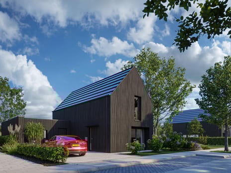 4 vrijstaande woningen - woonwijk Kortenoord main image