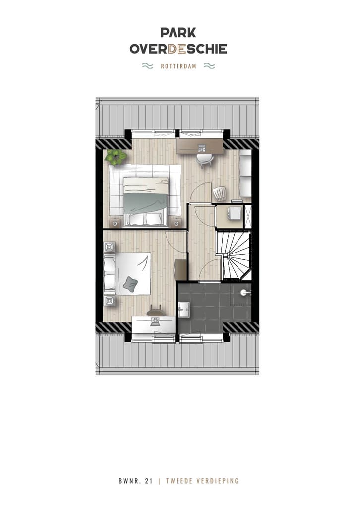 Foto 6 van Dijk Tussenwoning (Bouwnr. 21)