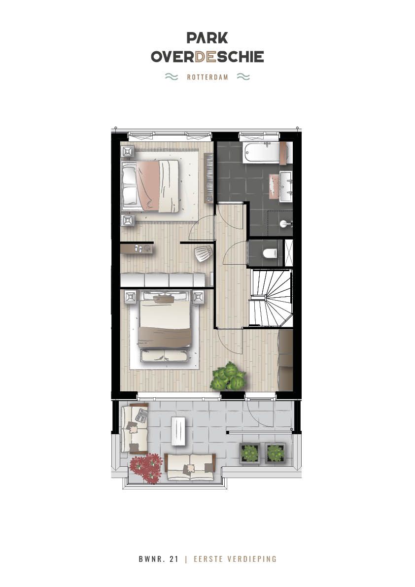 Foto 7 van Dijk Tussenwoning (Bouwnr. 22)