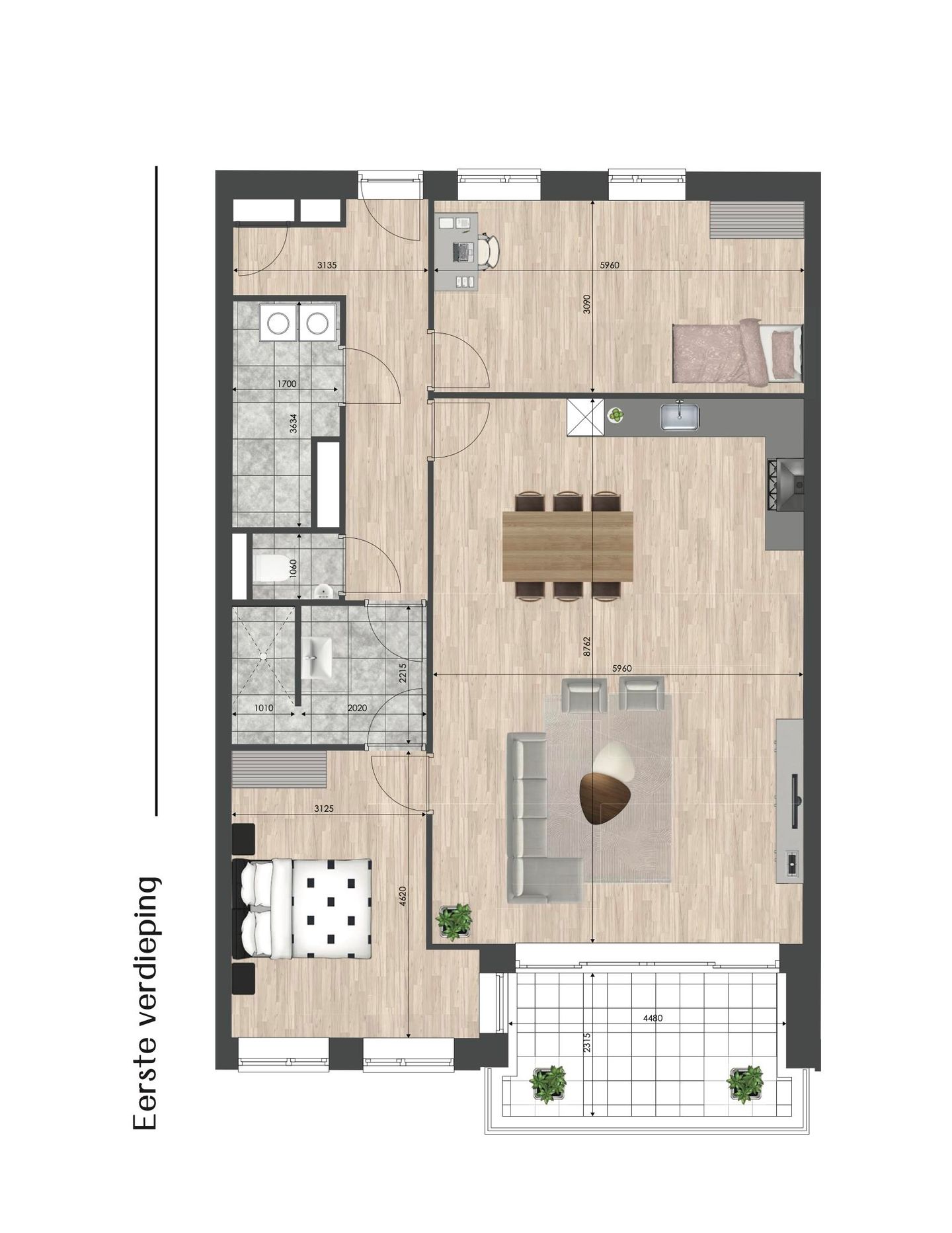 Photo 5 of De Zeeuw-type 1 (Bouwnr. 1.02)