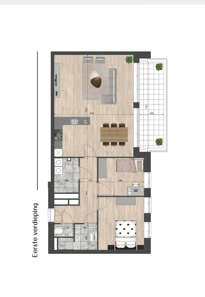 Photo 2 of De Zeeuw-type 3 (Bouwnr. 1.04)