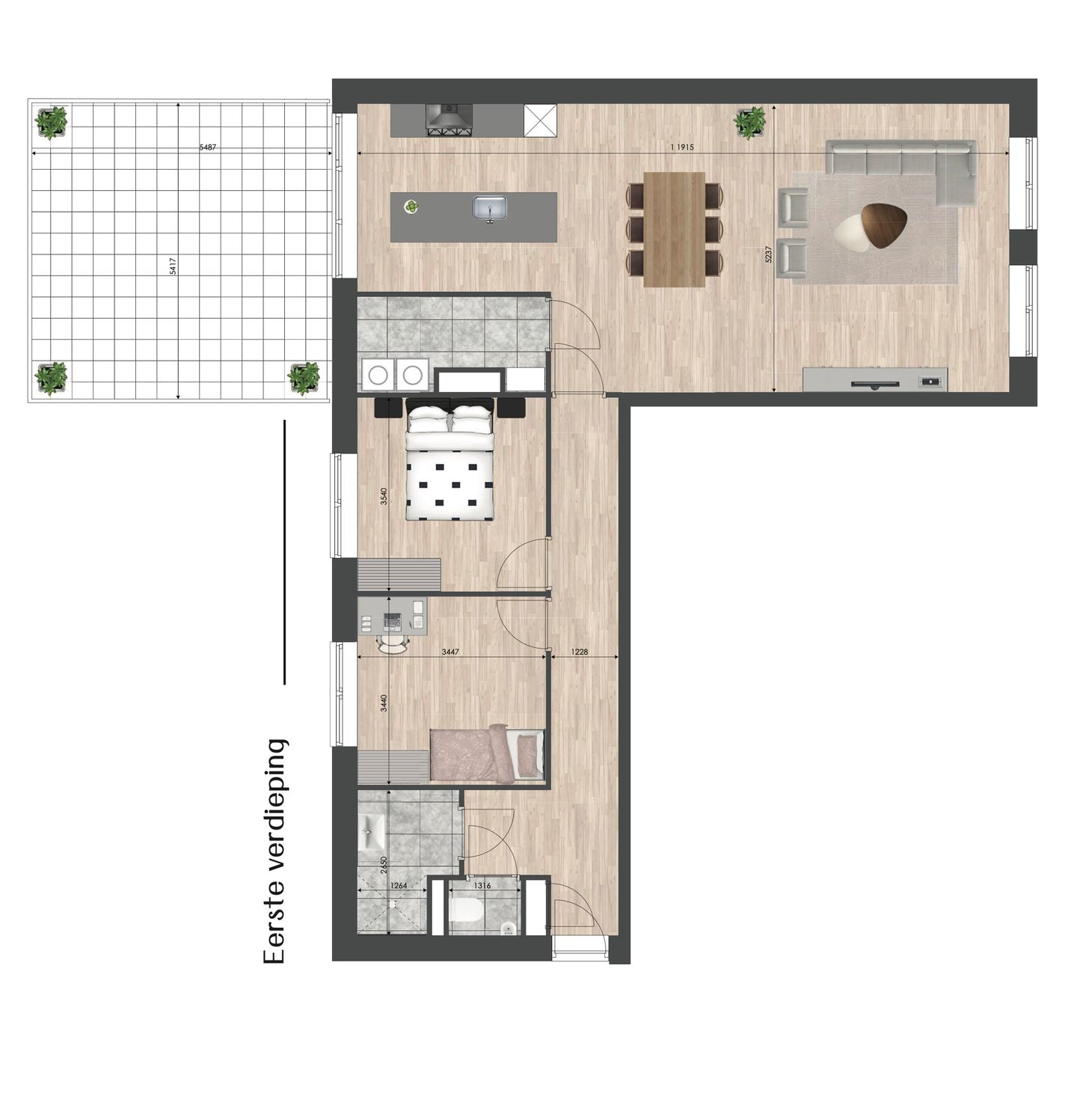 Foto 4 van De Zeeuw-type 4 (Bouwnr. 1.05)