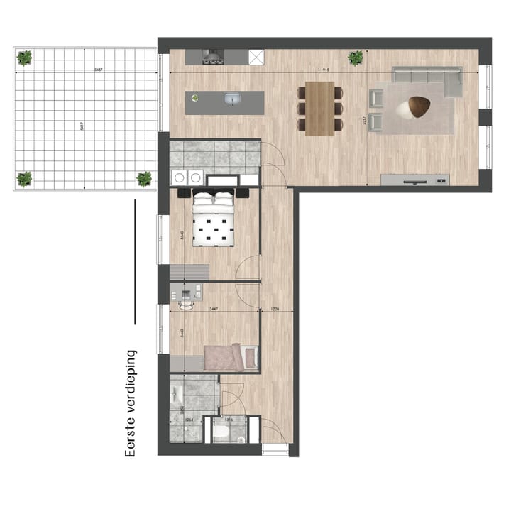 Foto 4 van De Zeeuw-type 4 (Bouwnr. 1.05)